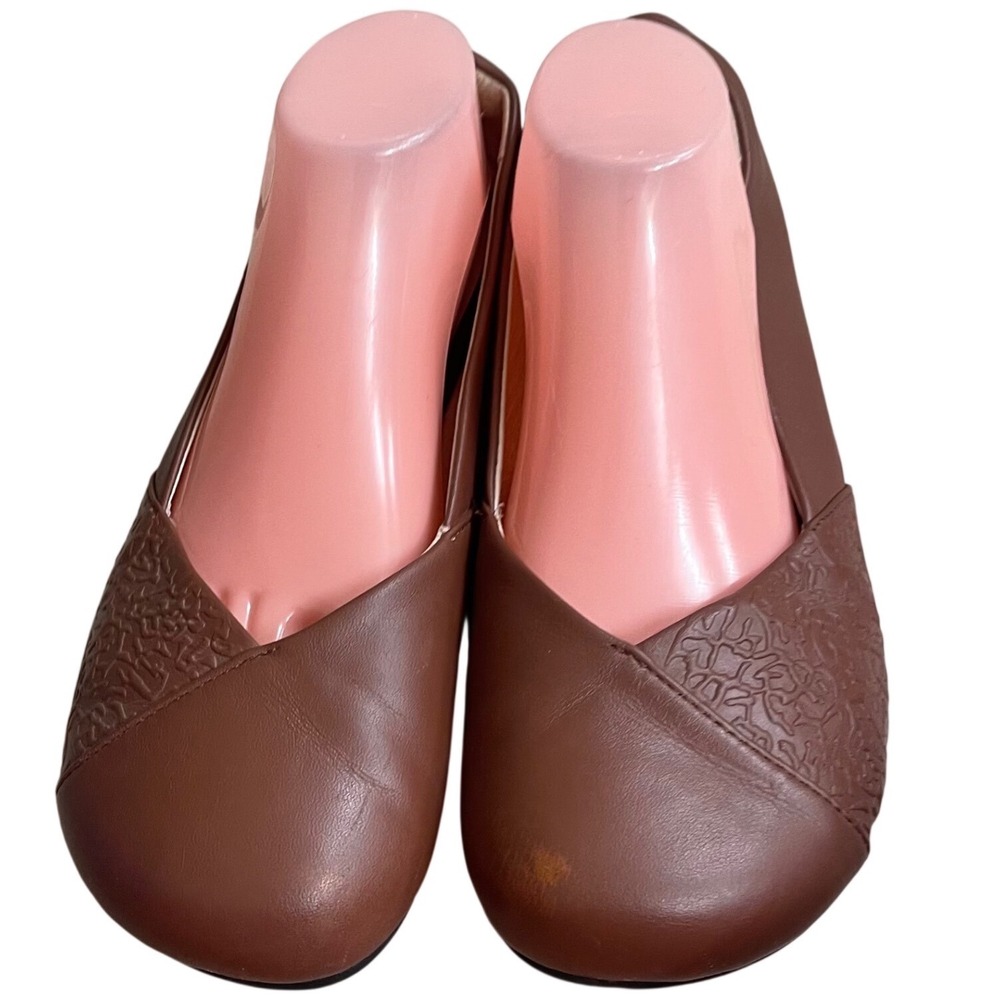 Xero Shoes phoenix Brown Leather Barefoot Ballet Flats Womens 10 Minimalist